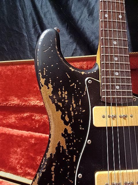 ★☆Custom Hard Relic P90 Stratocaster☆★