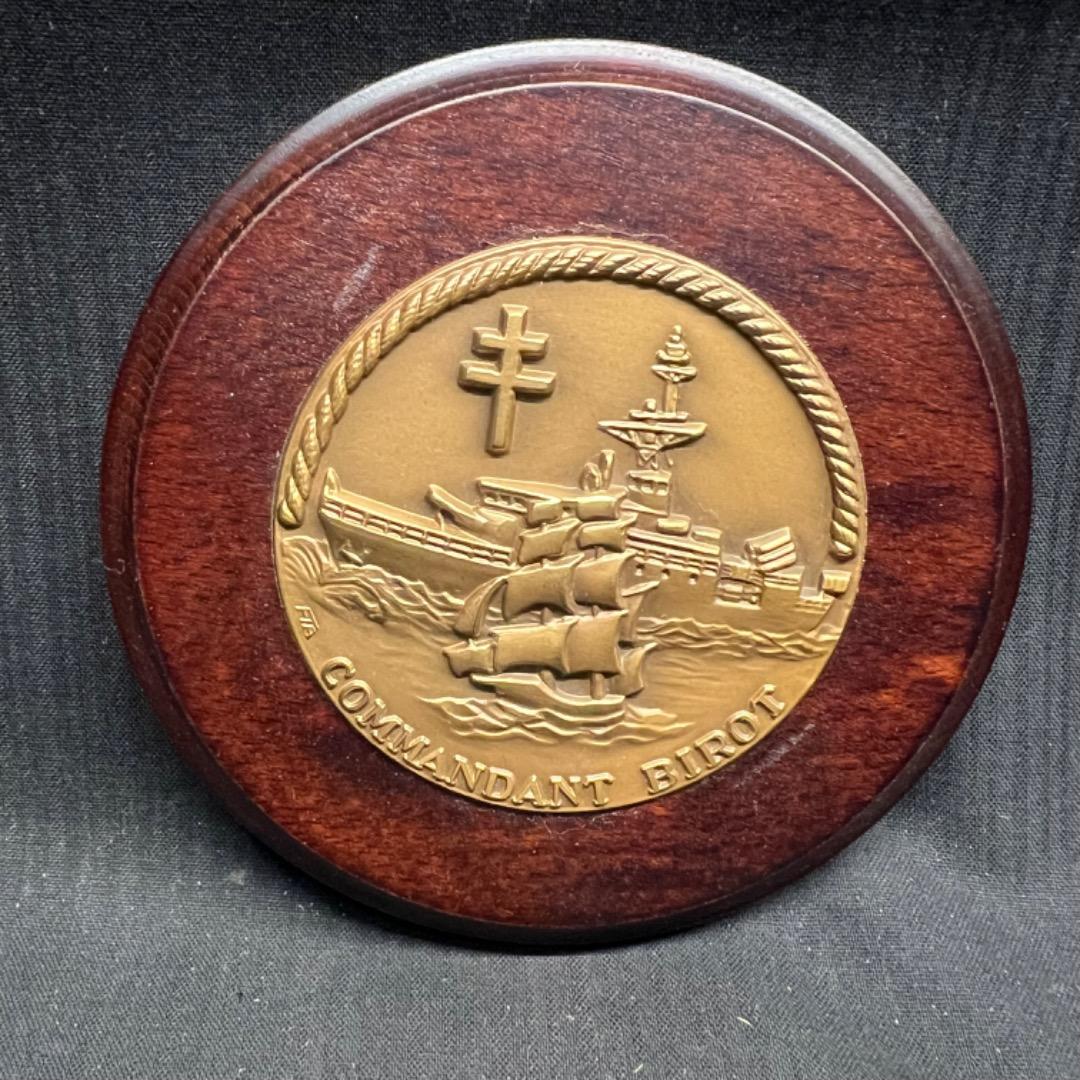 〇Kb右1024 コマンダン・ビロ フランス海軍 壁掛け など 3点まとめ