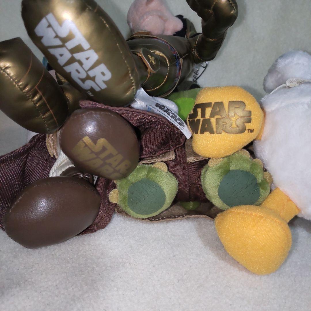 ディズニーランド　スターウォーズ　ぬいぐるみバッジ☆ディズニーリゾート　コラボ