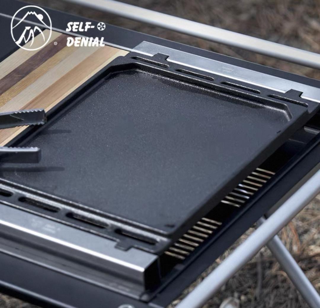 新品 スノーピーク フラットバーナー専用 本格グリル 鉄板