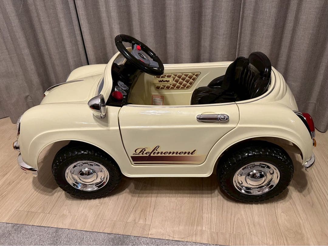 【装飾花＆カゴ付き】電動乗用ラジコンカー　結婚式　リングガール　リングボーイ