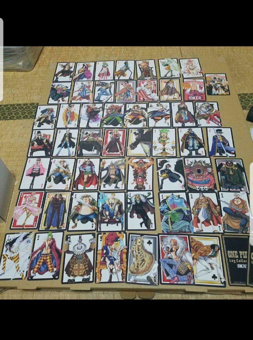 ワンピース　トランプ　LOG Collection ルフィ　ゾロ　ロー　サンジ