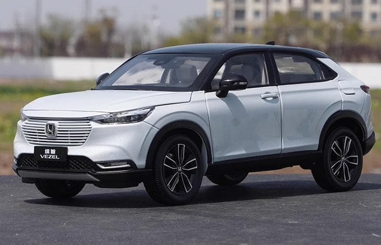 ミニカー 1/18 ホンダ ヴェゼル HONDA VEZEL 2023 ホワイト