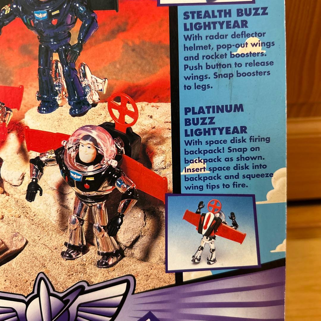 （新品未使用）トイストーリーバズライトイヤーアクションフィギュア　プラチナ