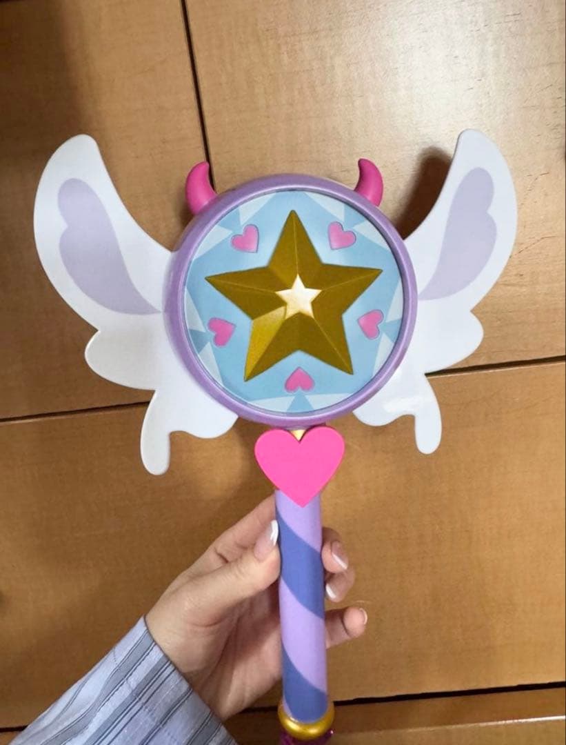 ディズニーチャンネル 悪魔バスタースターバタフライ ステッキ