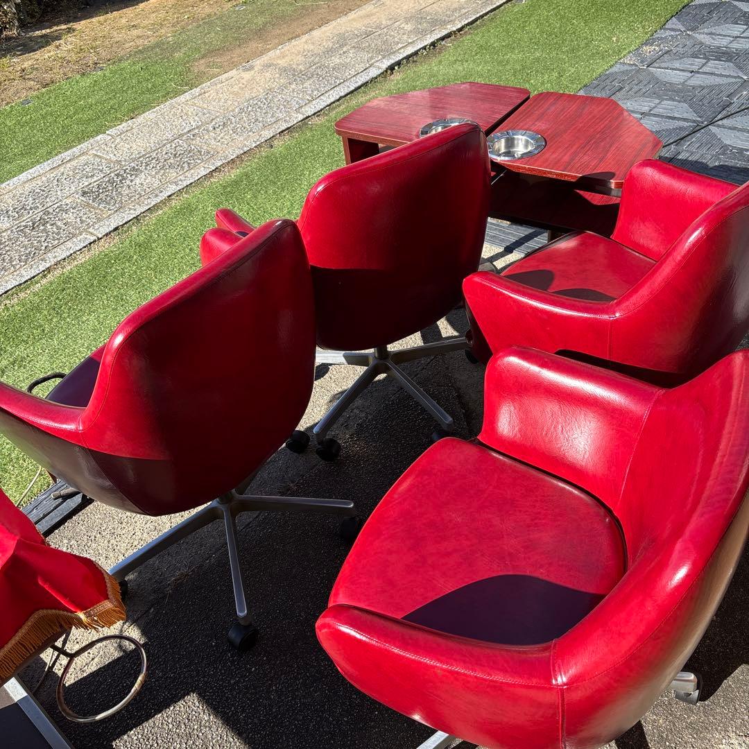 マツオカ センチュリーNEXT 全自動麻雀卓（ジャンク）　椅子4脚セット