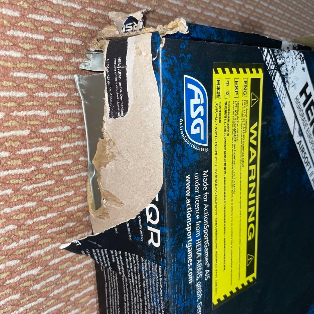 HERA ARMS “CQR” 電子トリガー搭載 防火袋、充電器おまけ