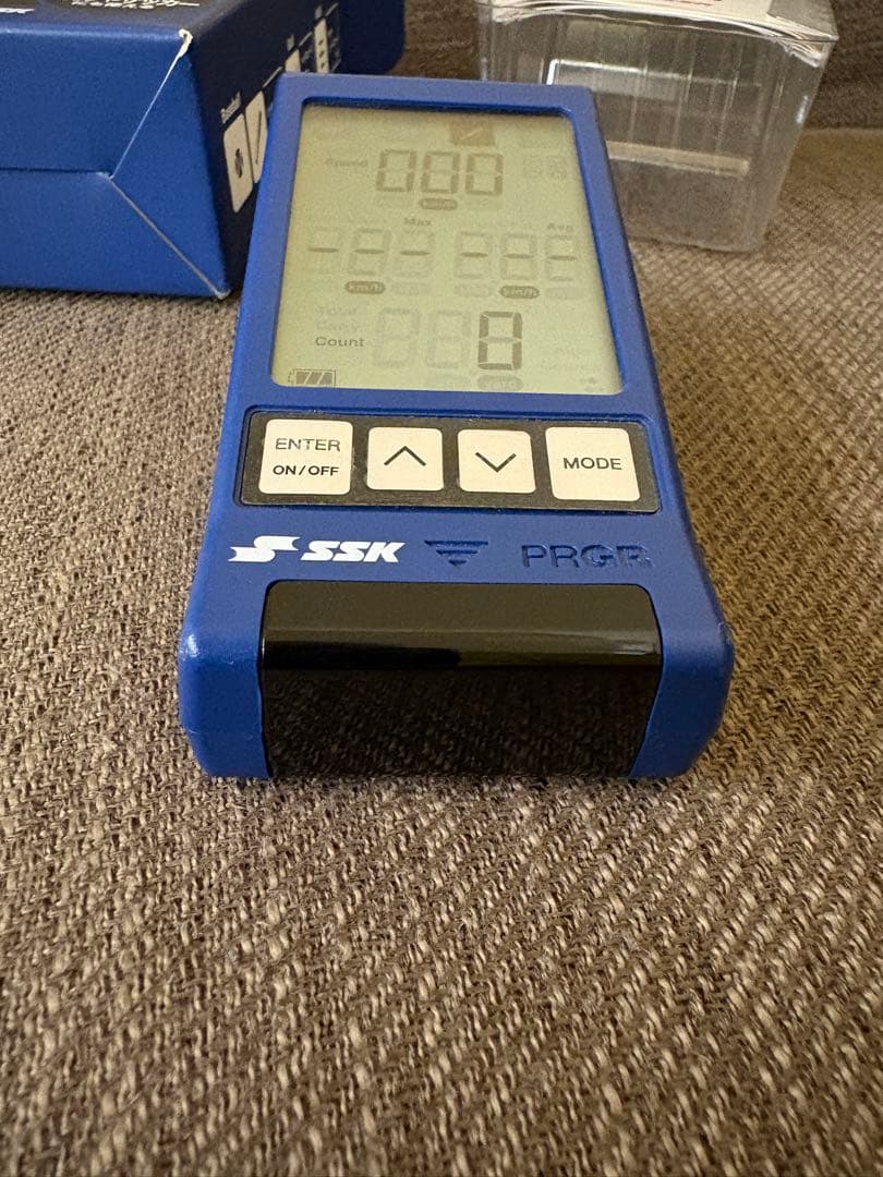 【美品】野球、ゴルフ SSKエスエスケー マルチスピードテスターⅣ箱、説明書付⭐︎