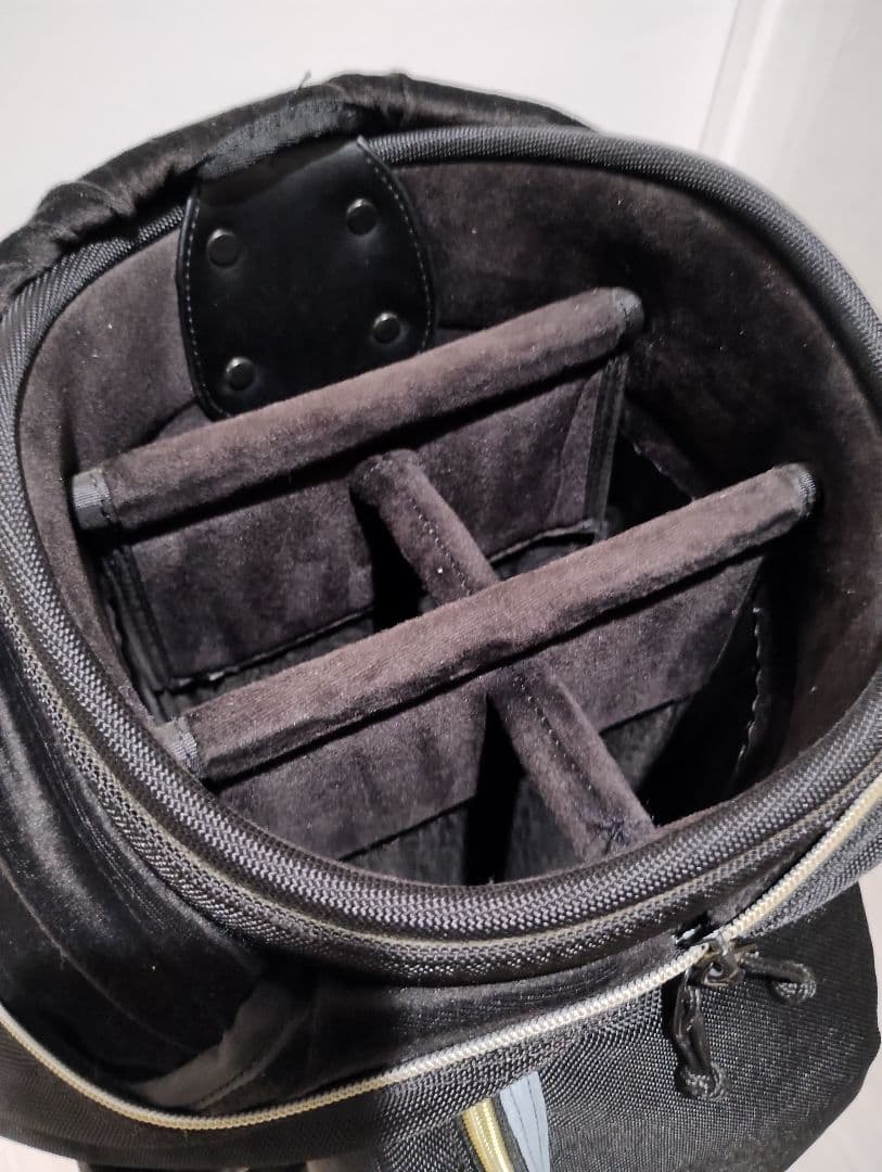 New Era キャディバッグ ブラック/ゴールド