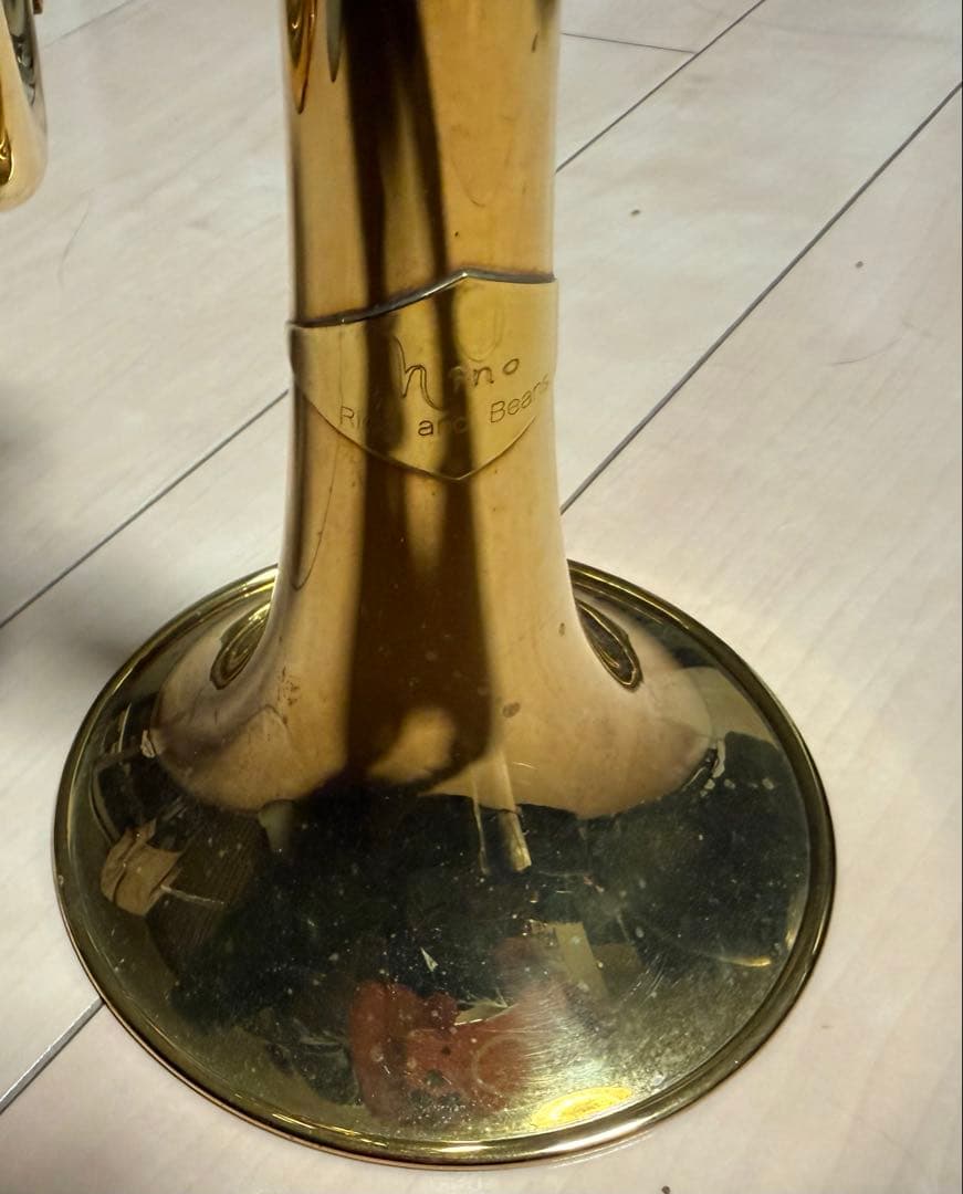 クイーンブラス　日野皓正モデル　ライトウエイト　トランペット　ローブラス　中古