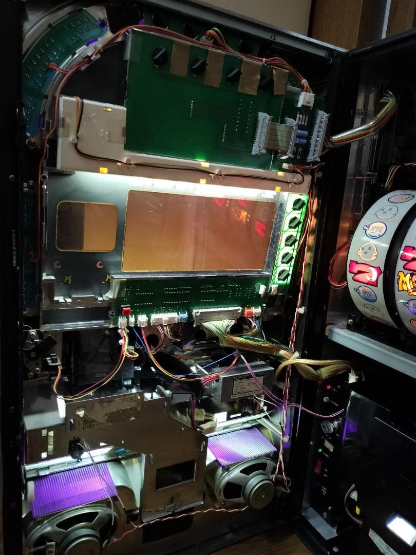 【パチスロ実機】オリンピア★トリックモンスター【不要機付】４号機・人気台