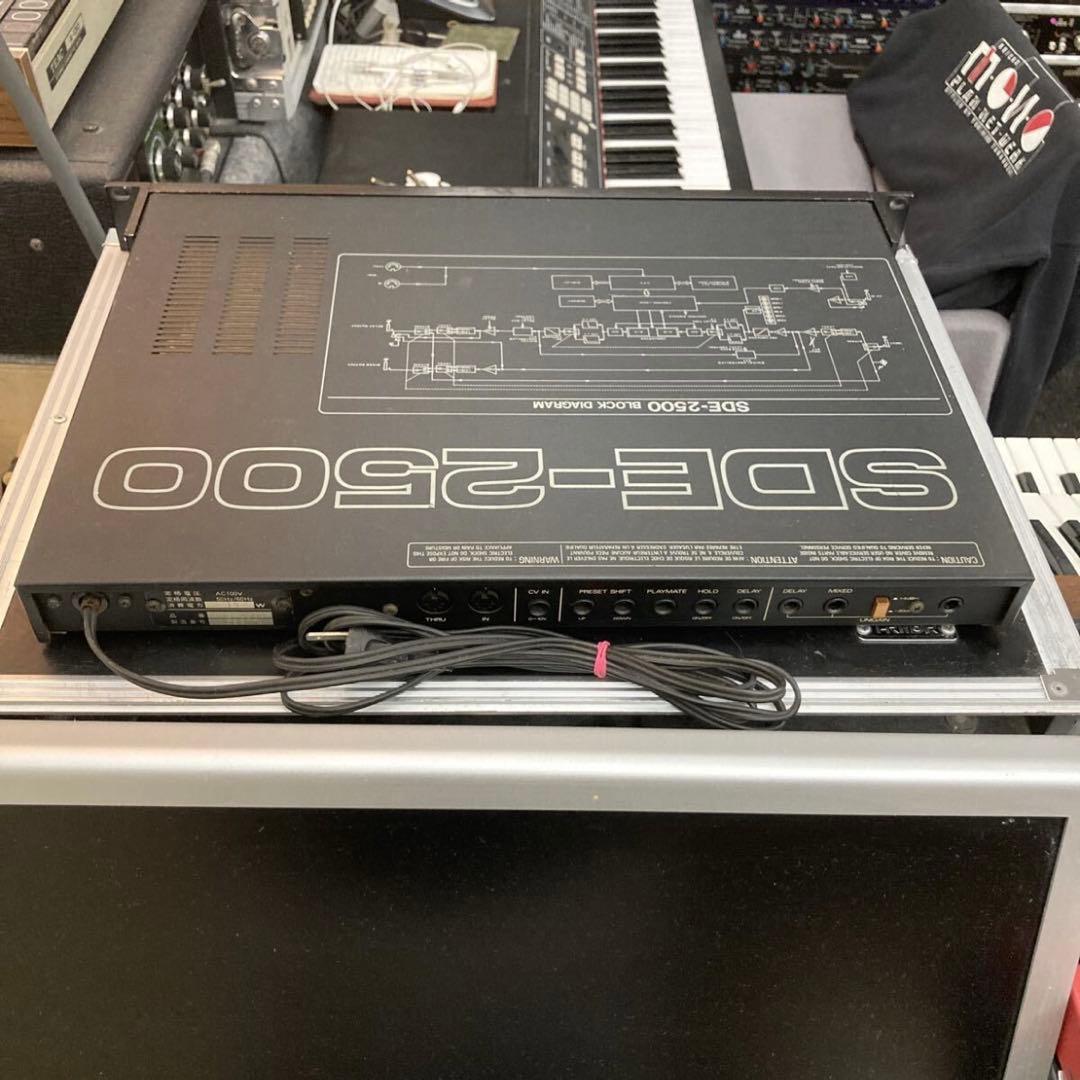 【美品】Roland SDE-2500 ローランド デジタルディレイ ⑦