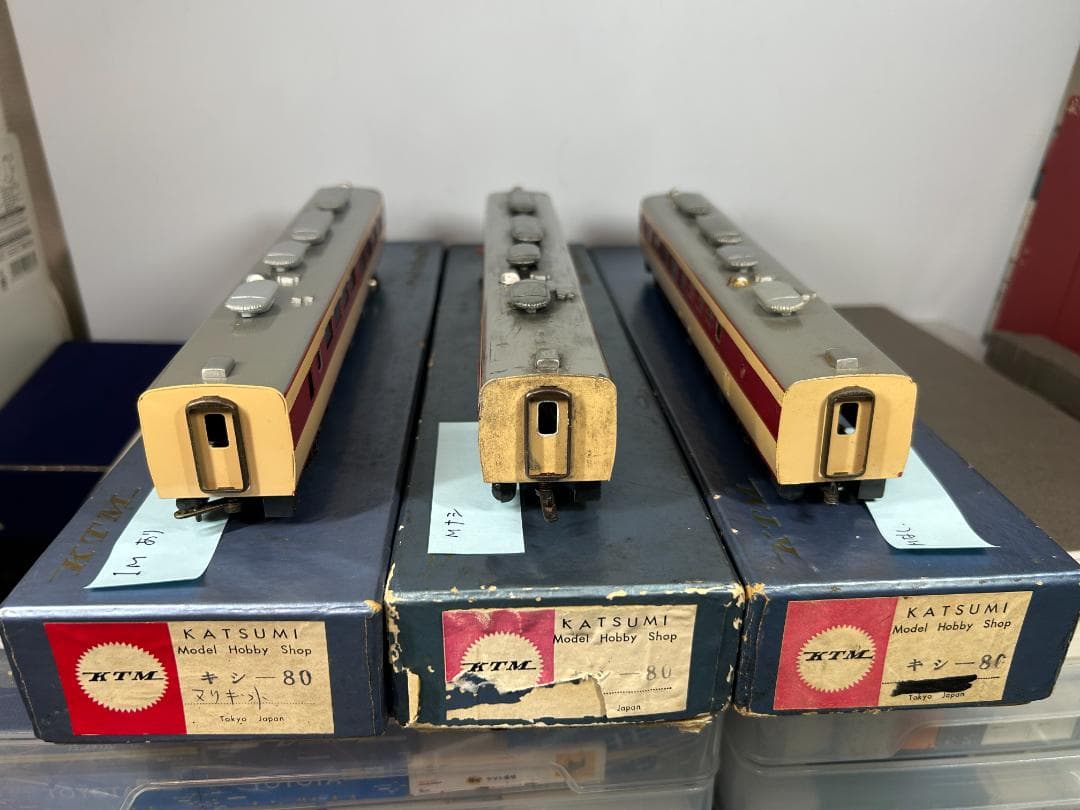 カツミ キハ82系 状態やや不良12両+不良2両 14両セット 残パーツあり