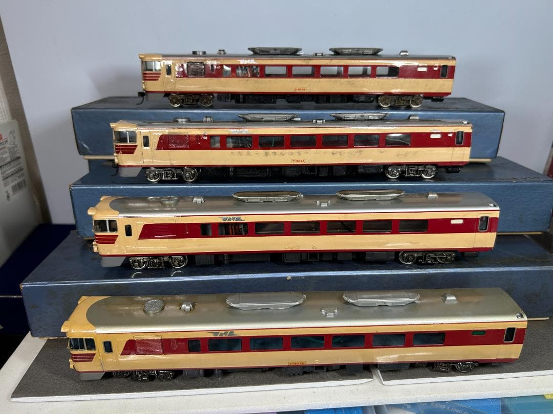 カツミ キハ82系 状態やや不良12両+不良2両 14両セット 残パーツあり