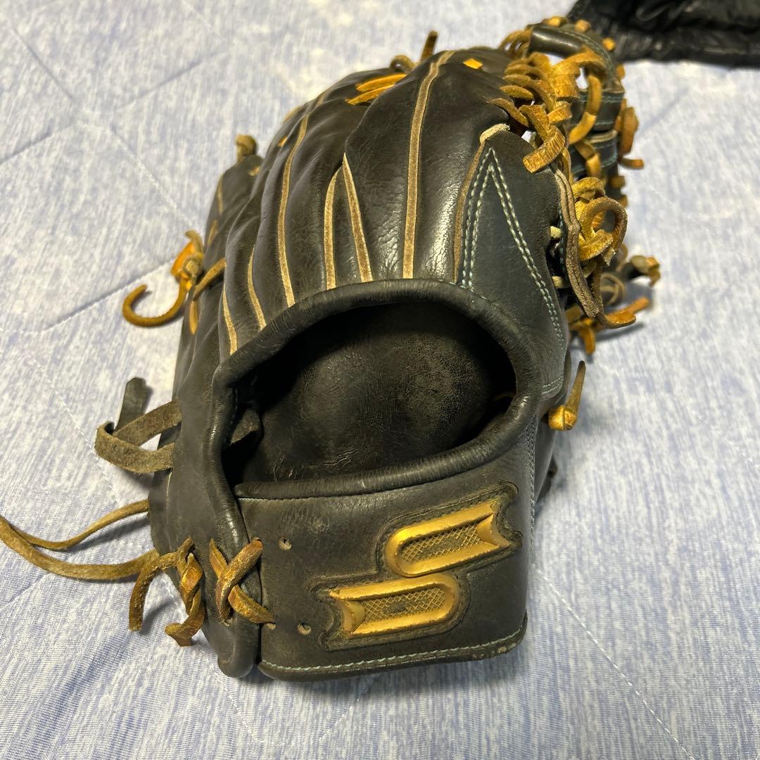 SSK硬式野球グローブ レザー 黒