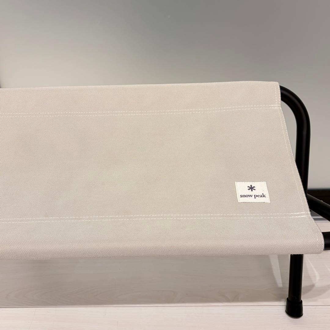 【美品】スノーピークFDベンチ アイボリー LV-071-1-IV チェア