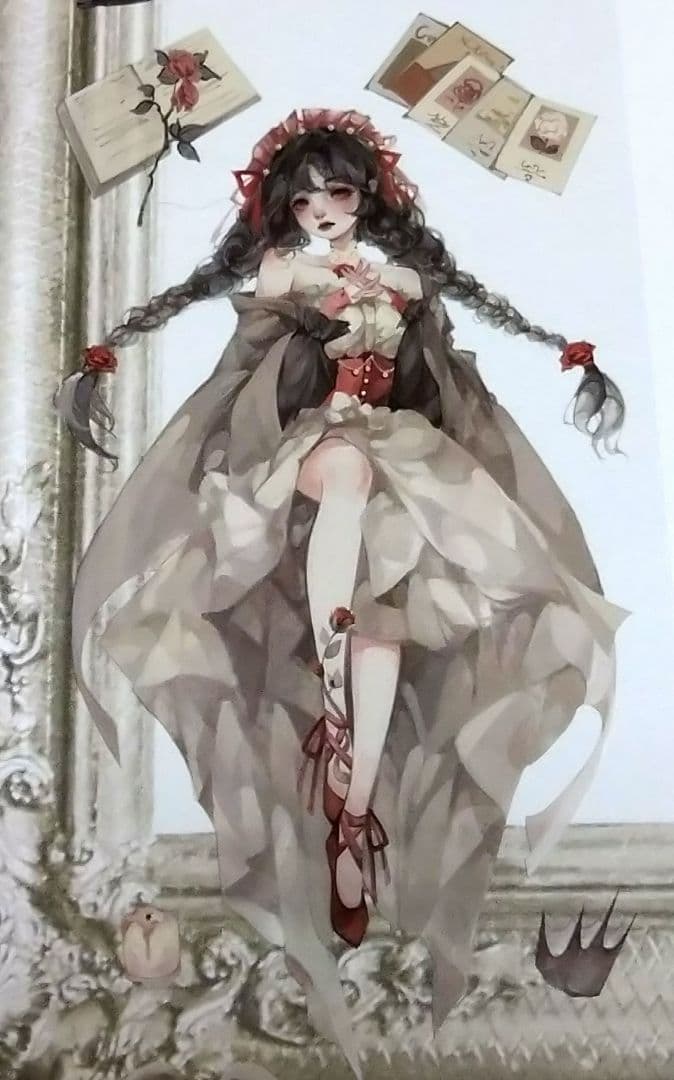 ✩再販✩J712＃红玫瑰庄园(PET)迷雾森林切り売り海外人物マステ女の子