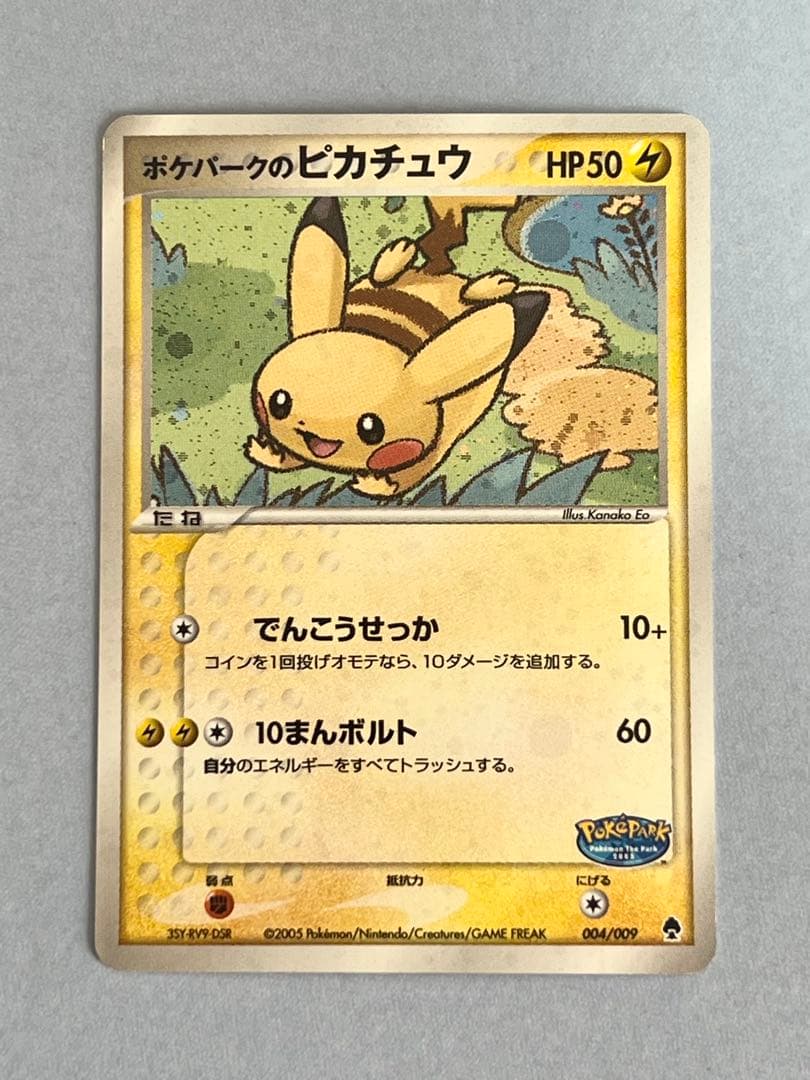 ポケパークのピカチュウ ポケパークプレミアムファイル 004/009