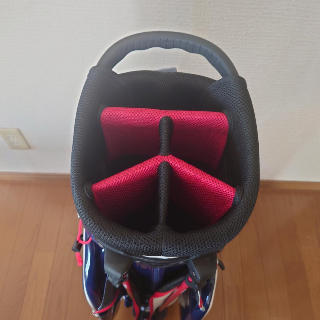 and per se キャディバッグ ネイビー限定