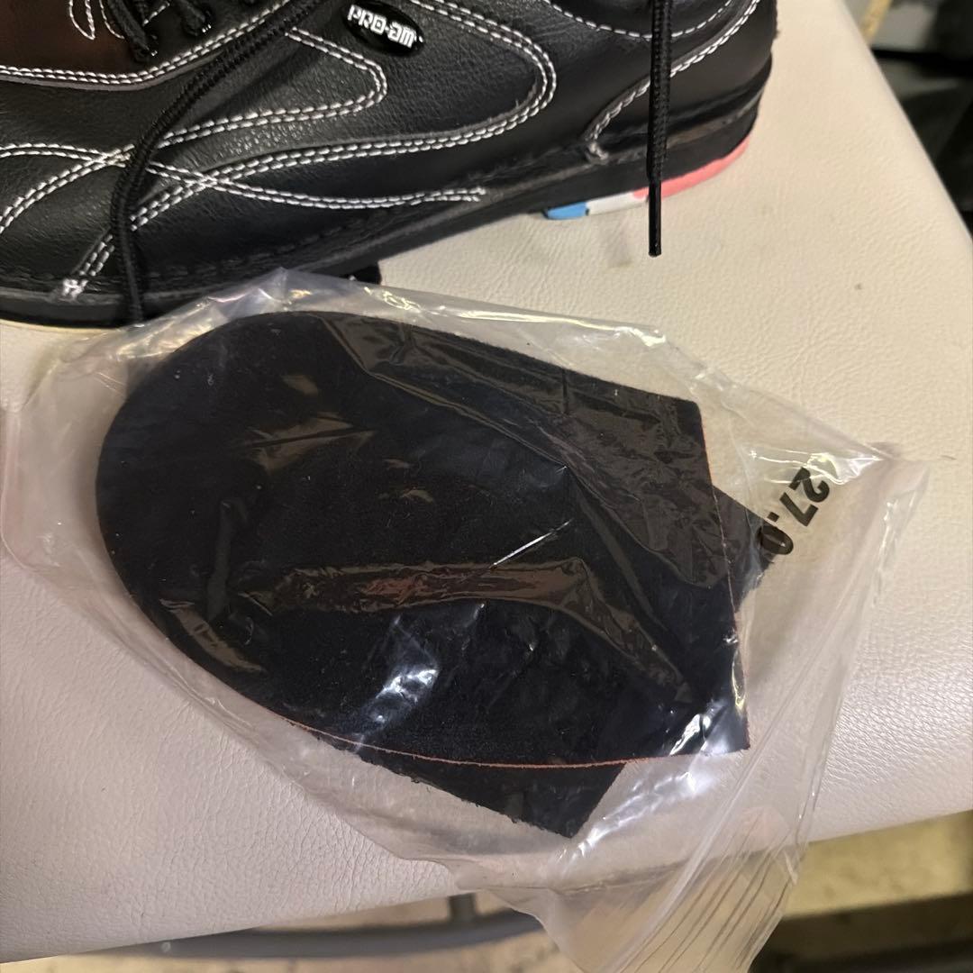 ABS ボウリングシューズ S-1500 黒 27cm