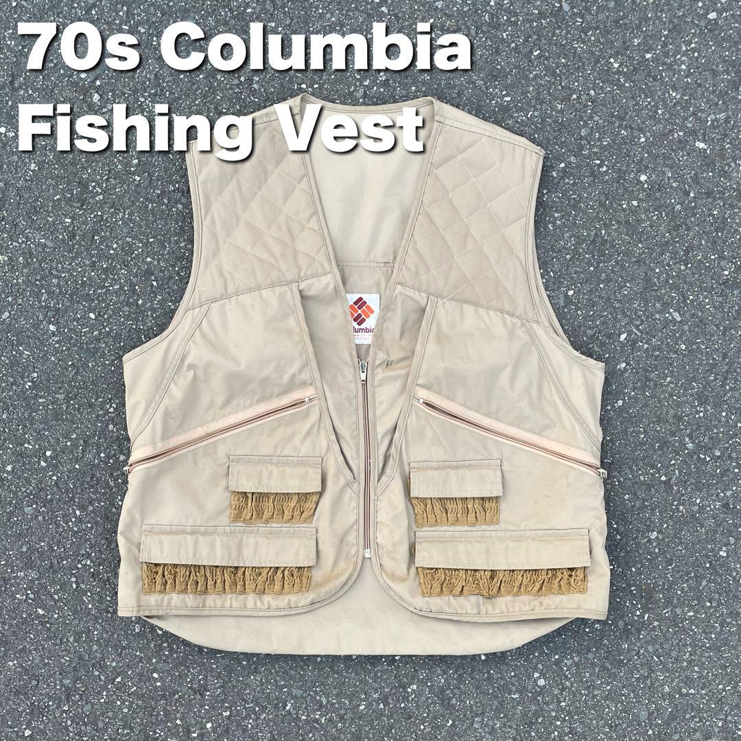 ウェア 70s Columbia Fishing Vest