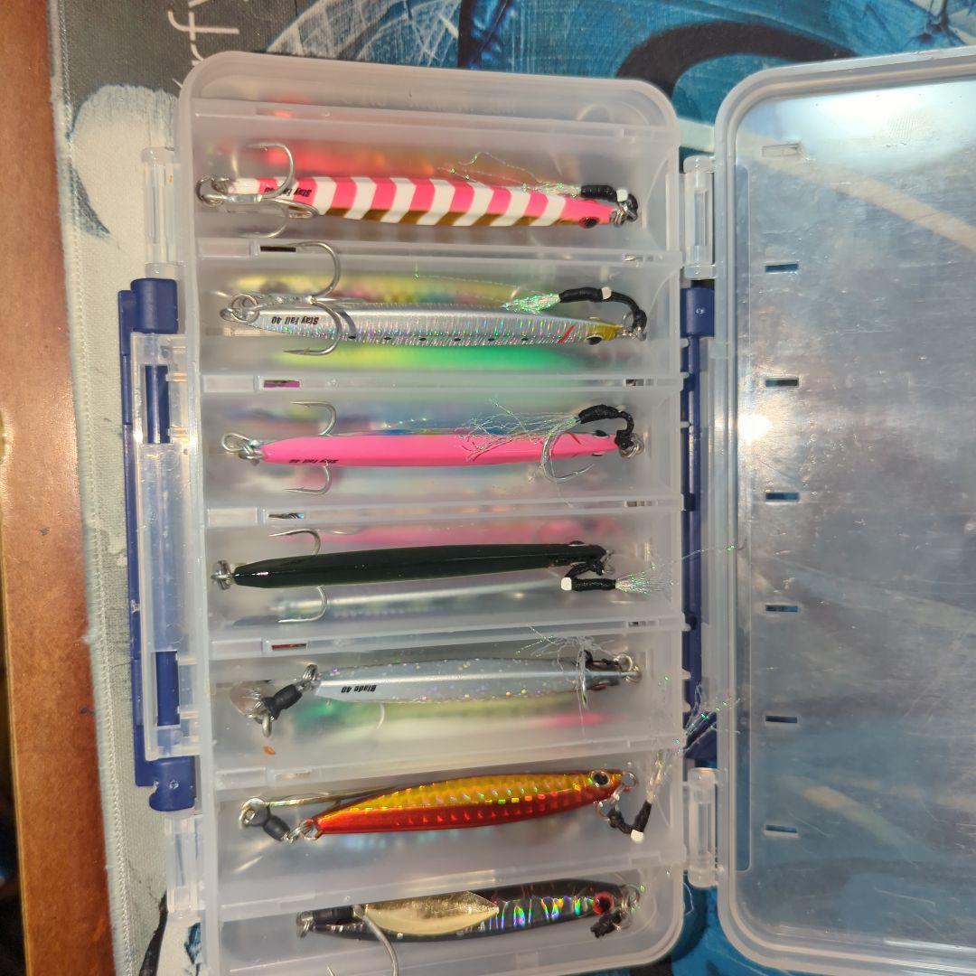 ジグパラ・ビッグバッカージグ・メタルエフェクトブレード・ステイフォール　40g