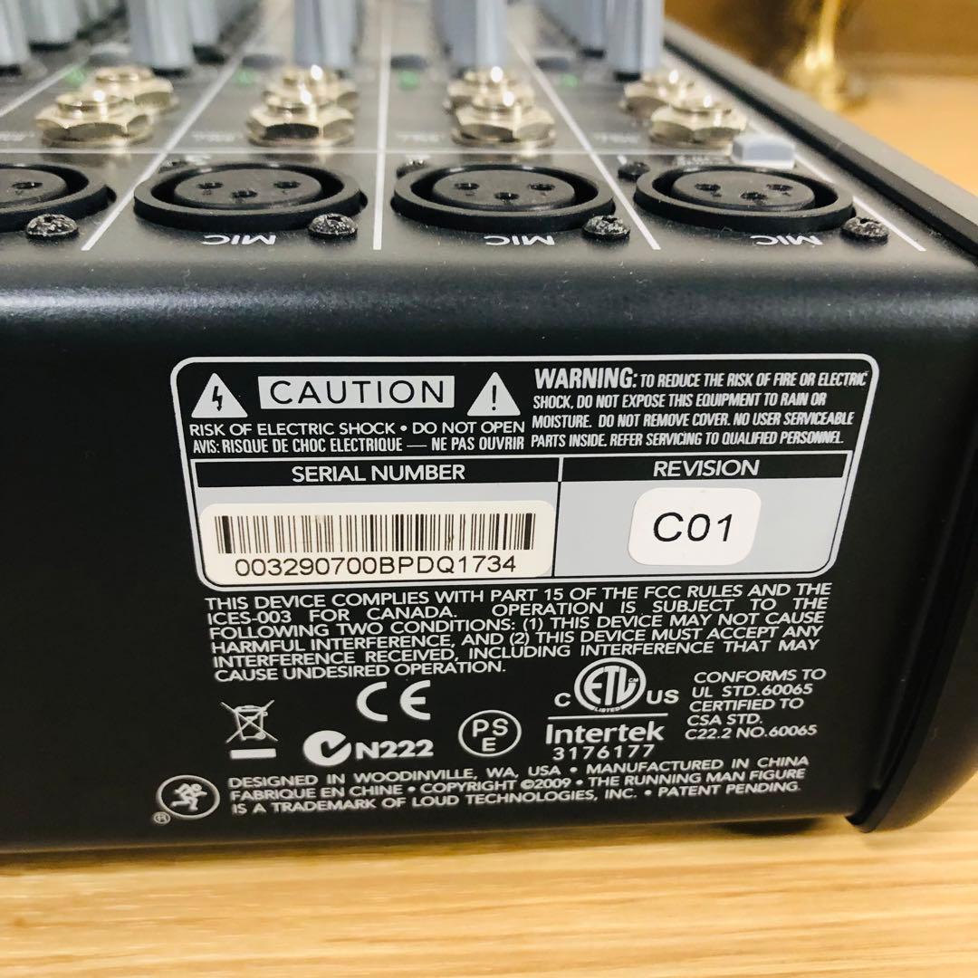 【極美品】MACKIE ProFX12 12チャンネルミキサー