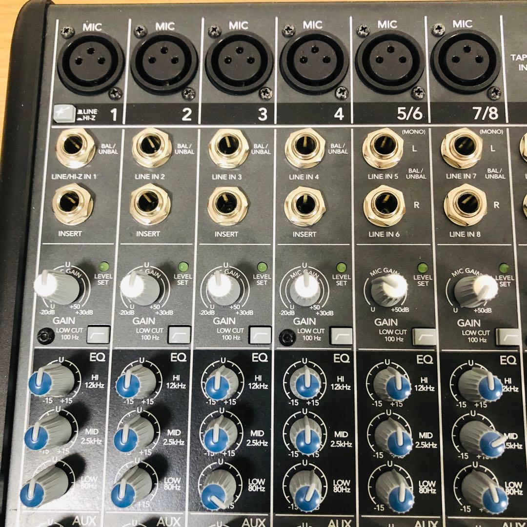【極美品】MACKIE ProFX12 12チャンネルミキサー