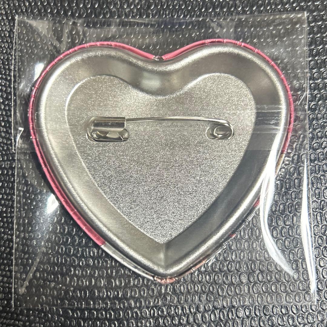 超激レア　銀魂　J-world 坂田銀子　ハート缶バッジ