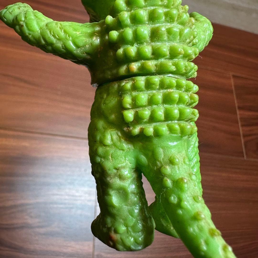 ブルマァク アンギラス ソフビ 当時物 珍色 4104