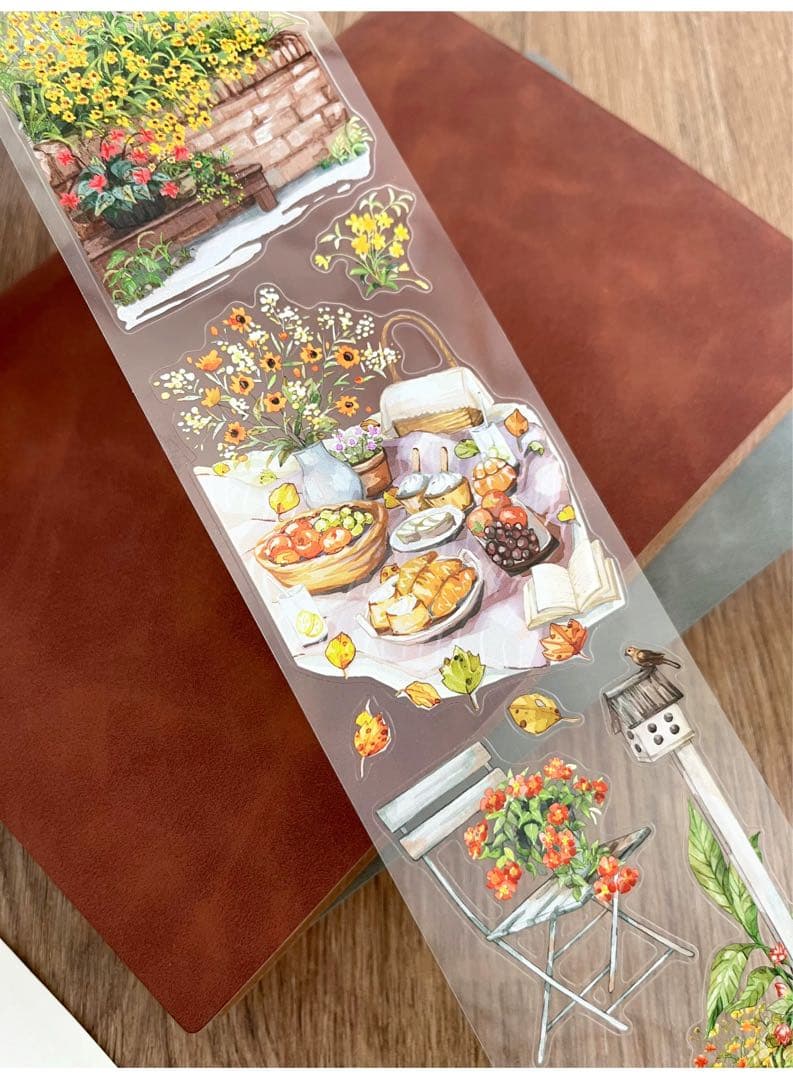 自元素文创《向野而行》海外マスキングテープ　マステ 【2287】