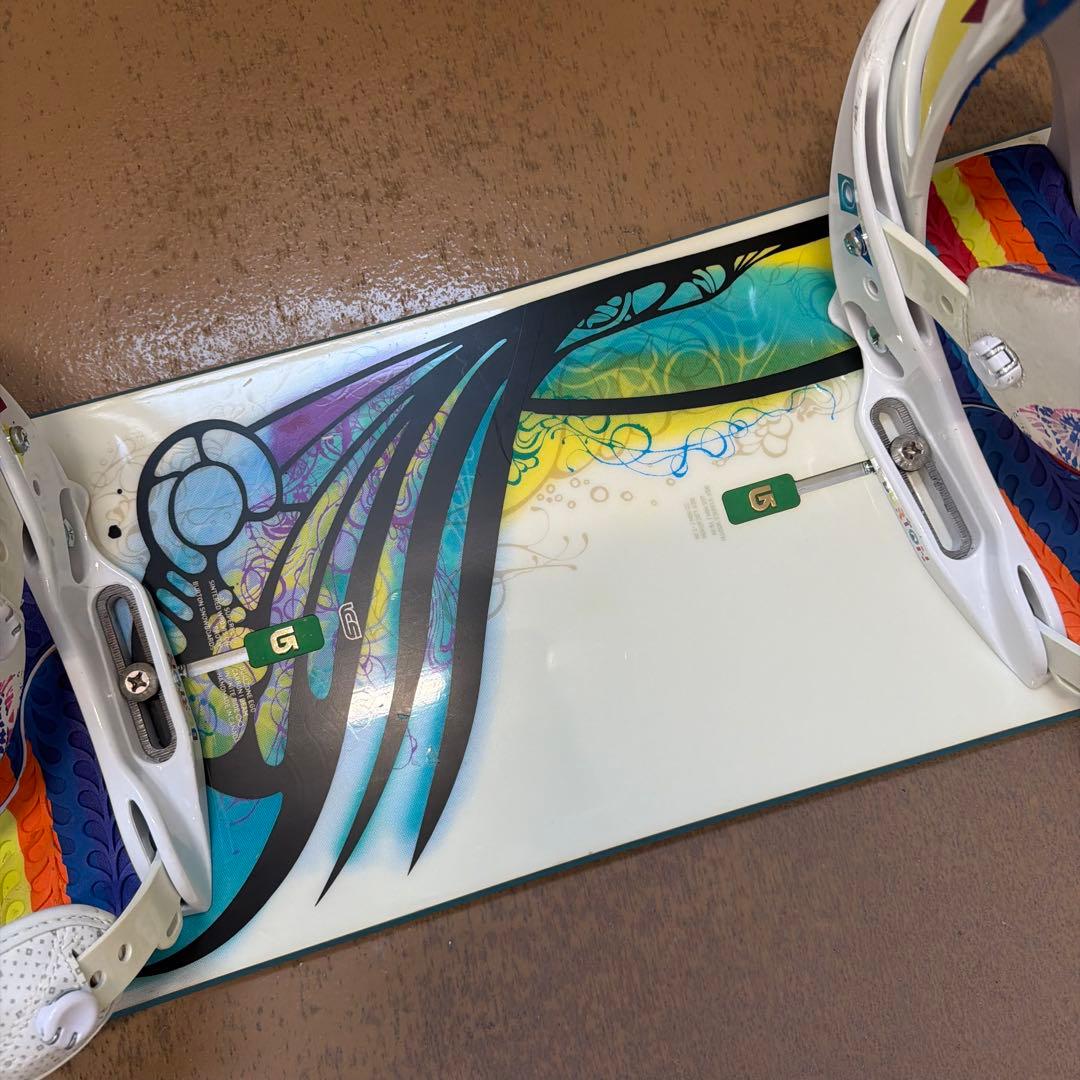 レディース版カスタム！名機 バートン FEELGOOD 140 ハイエンドボード