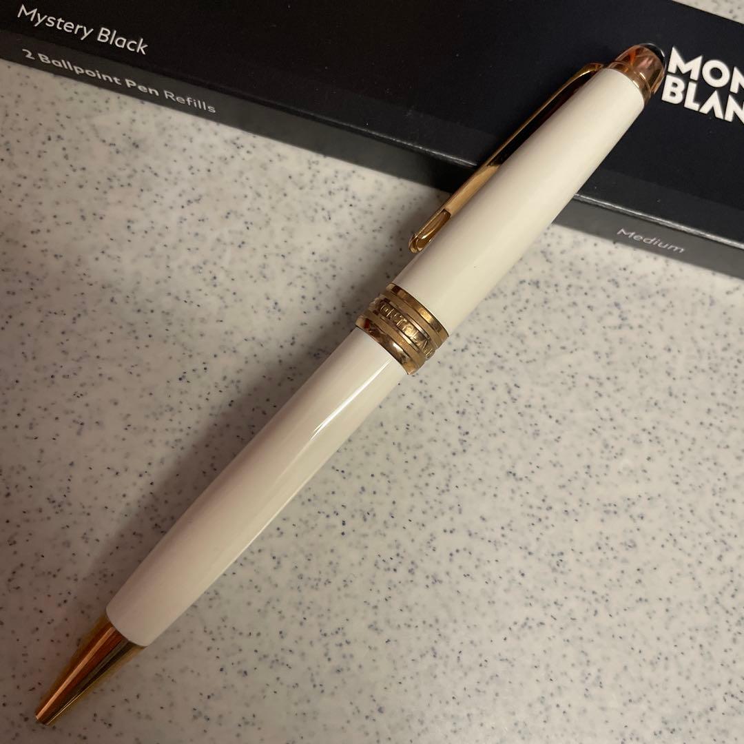 MONT BLANC ボールペン 白 ホワイト