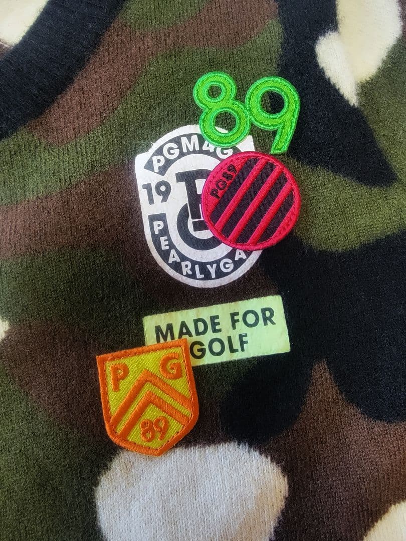 【美品】PEARLYGATES カモフラニット　size０