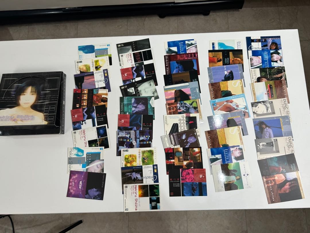 椎名へきる　トレーディングカード3BOX ビデオ4本　セット