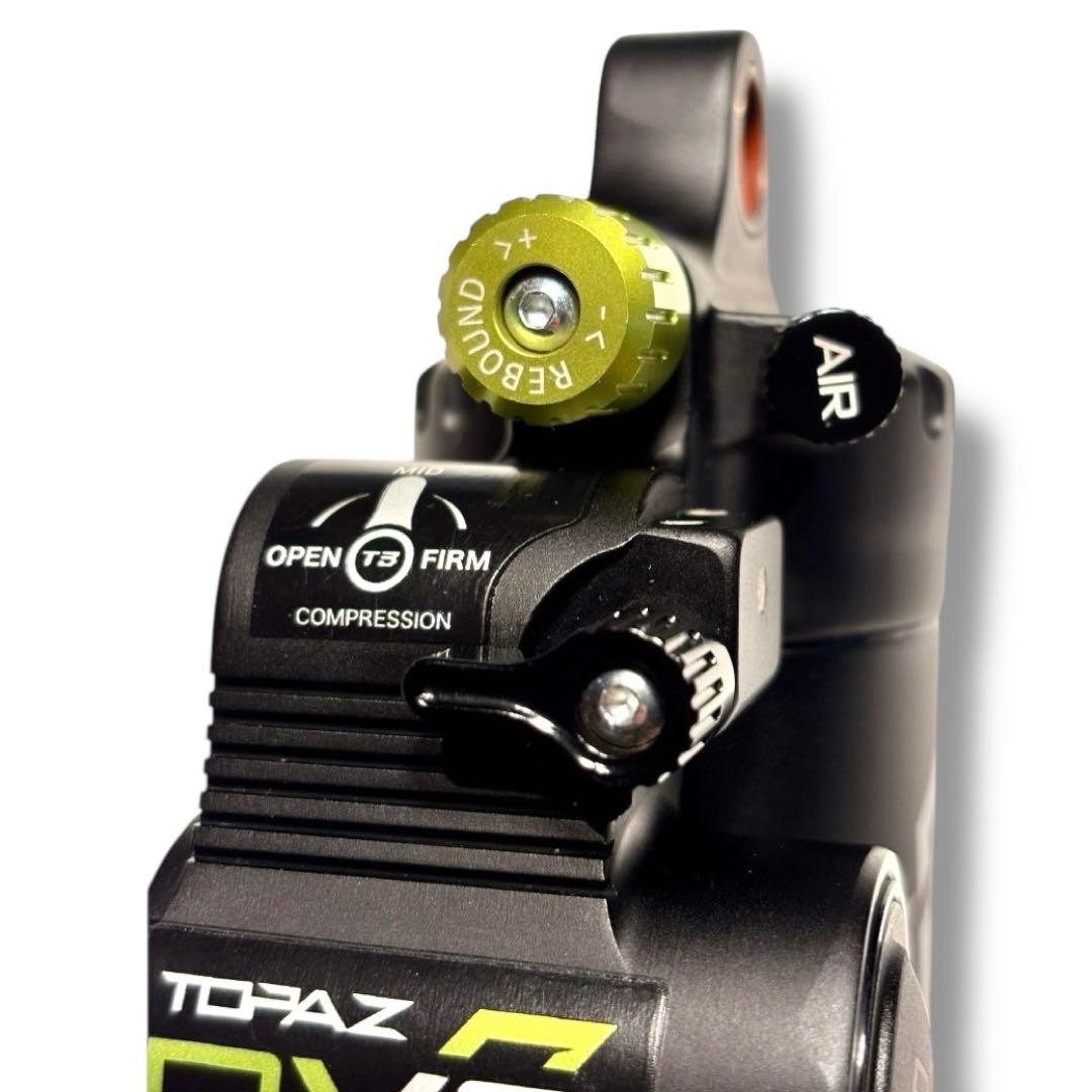 美品DVO TOPAZ 2 リアショック210x55mm