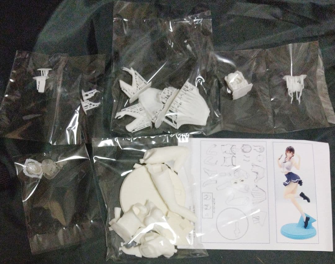 ひとみ亭 制服カノジョ 八尋実桜 1/8 ガレージキット レジンキャストキット