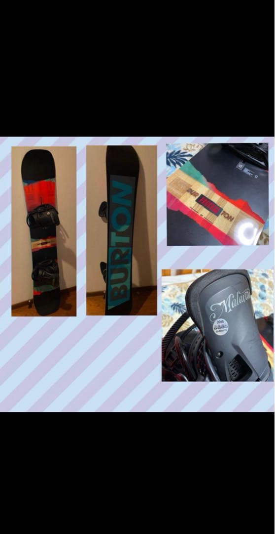 BURTON スノーボードフルセット