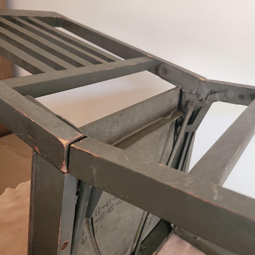 USミリタリー ヴィンテージ折り畳み椅子 1940年代