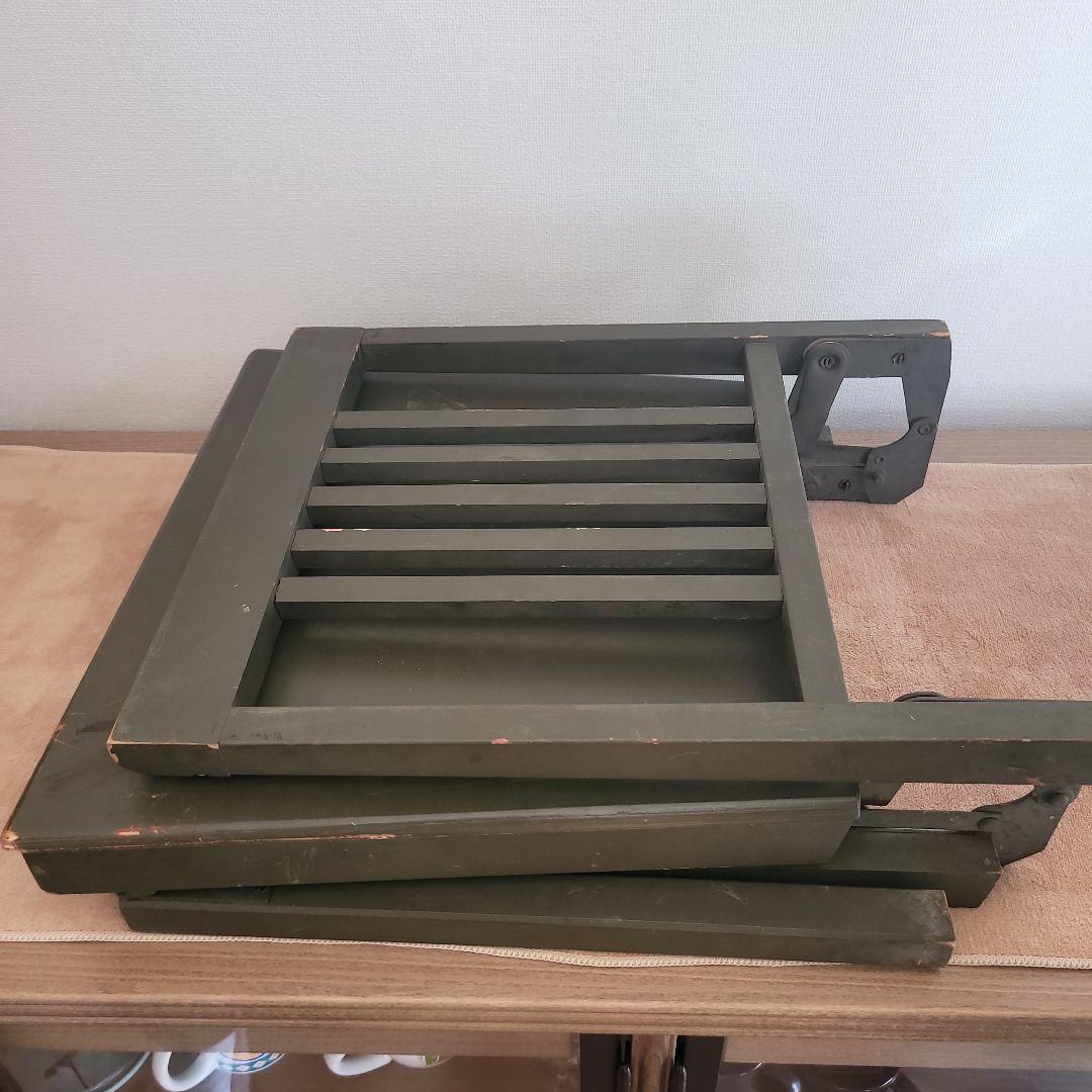 USミリタリー ヴィンテージ折り畳み椅子 1940年代