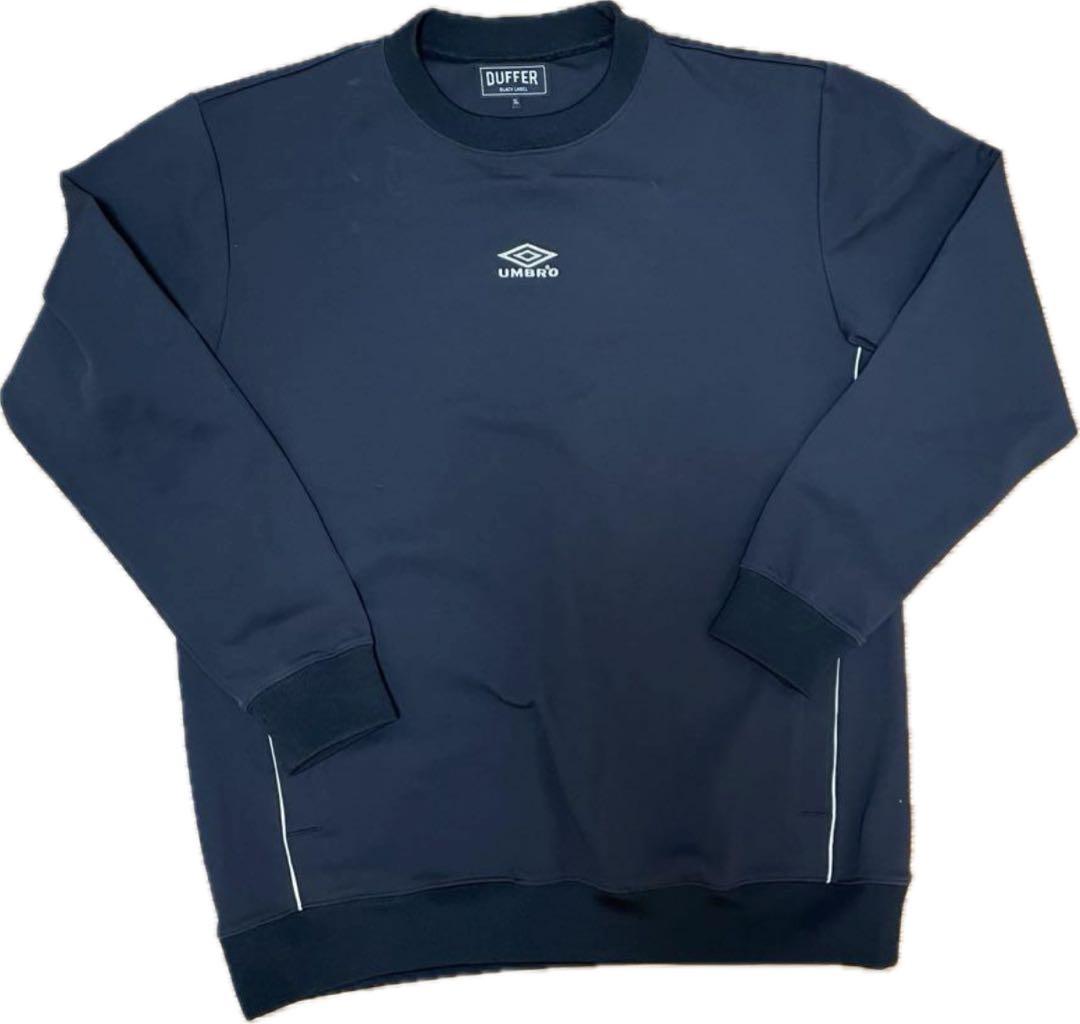 【美品】UMBRO×DUFFER黒アンブロxダファー セットアップ(OASIS)