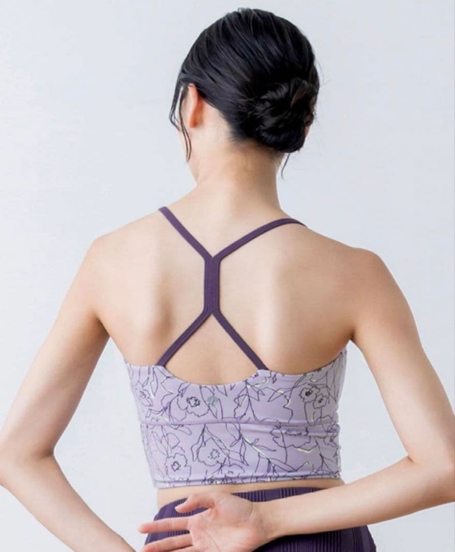 【Web限定品 秋の最新作 SUKALA】 ブラトップ単品　モーヴ