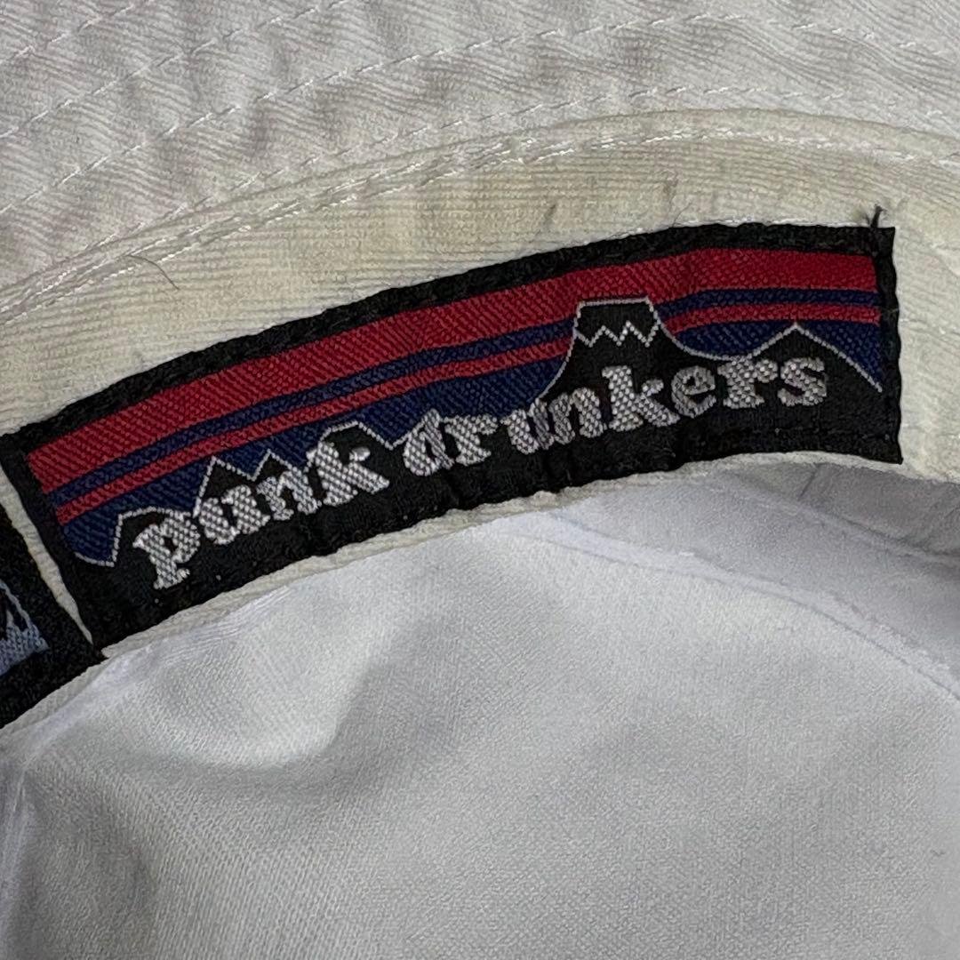 Russeluno x Punk Drunkers ハット　ホワイト　ルチャ
