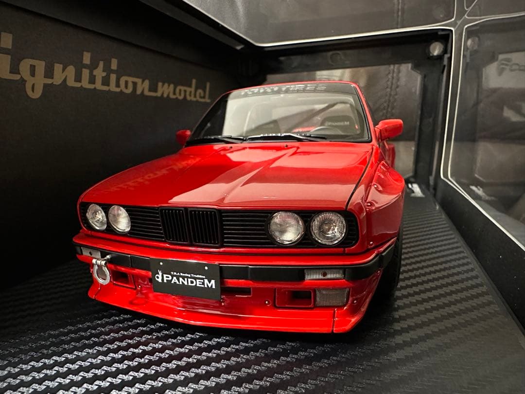 1/18 イグニッションモデル PANDEM  E30 M3 E30 赤