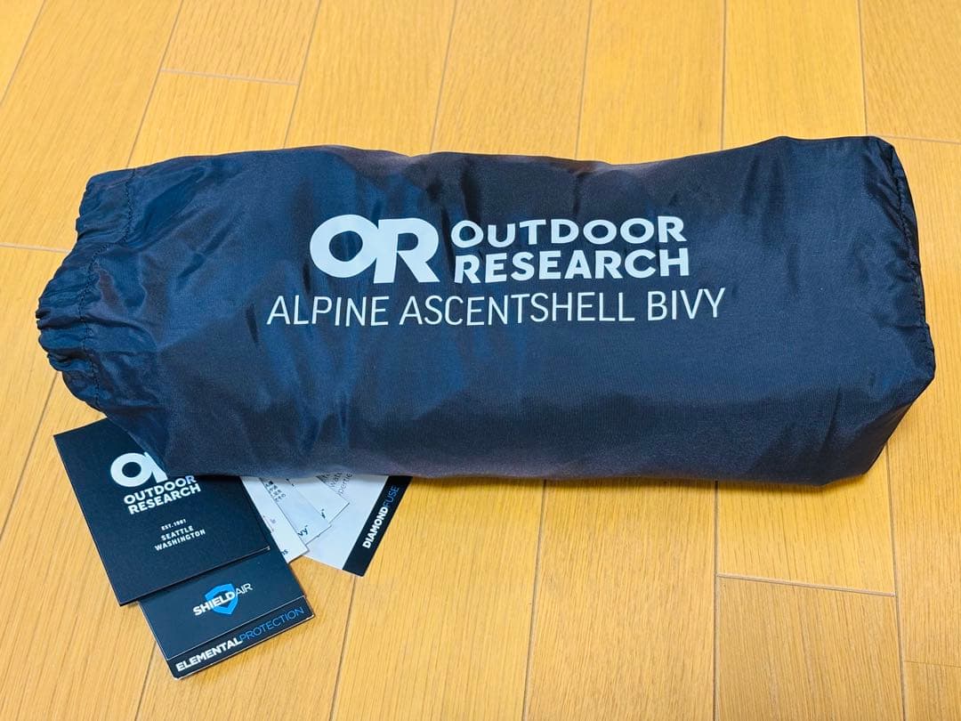 テント・タープ OUTDOOR RESEARCH ALPINE ASCENTSHELL BIVY
