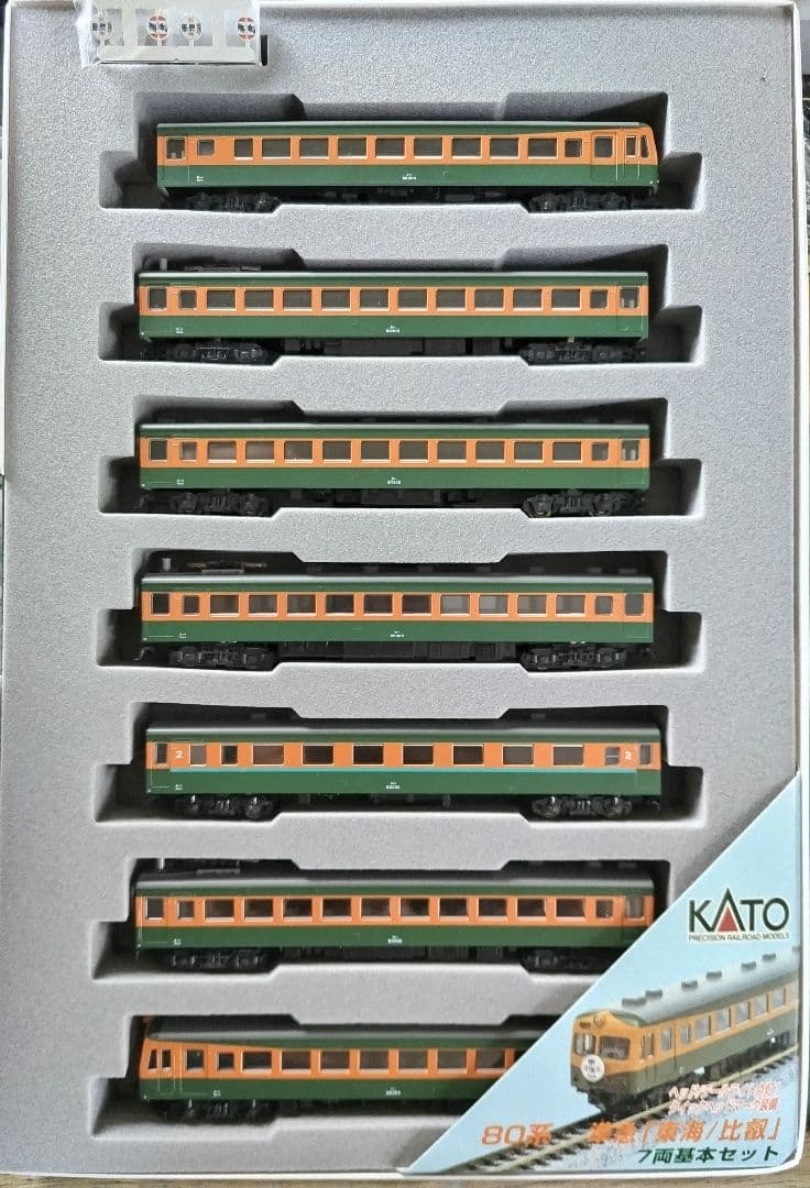 Nゲージ 80系準急“東海／比叡”基本セット KATO10-379