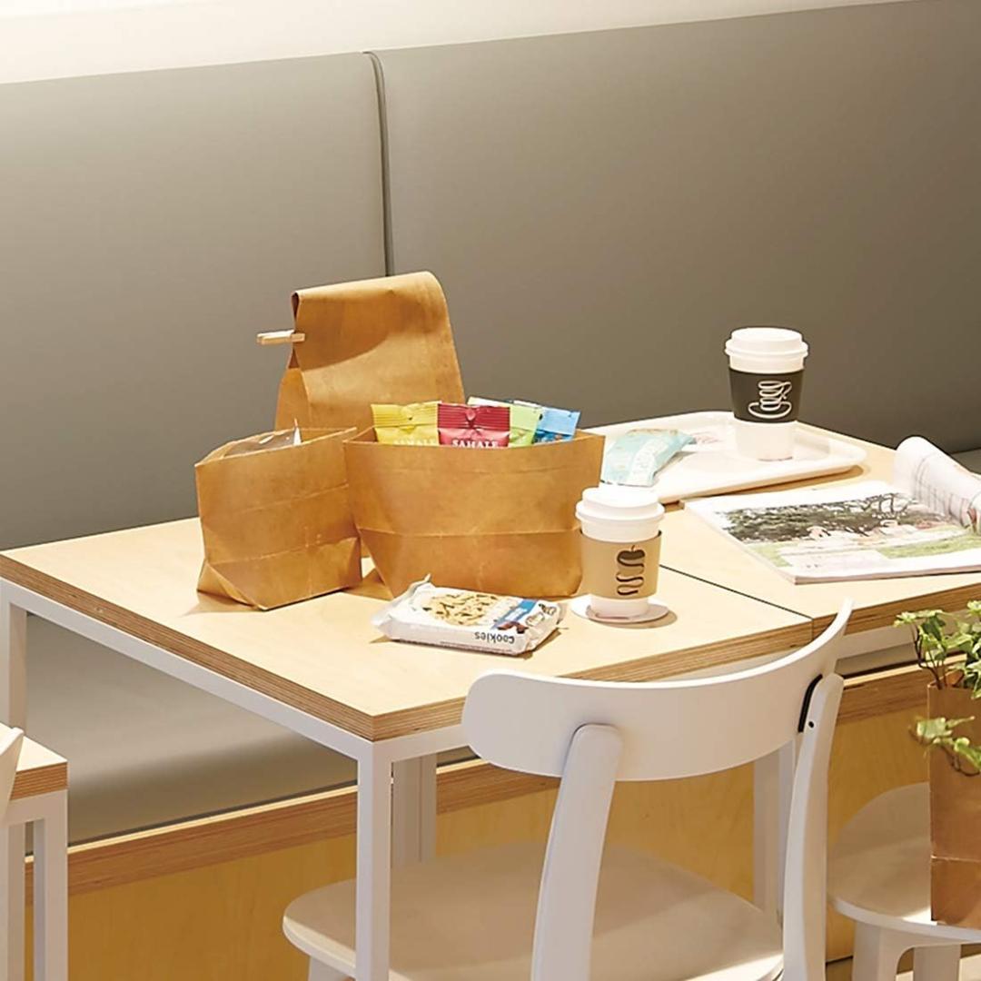 ☆10個価格☆シモジマ ヘイコー 紙袋 ロー引き袋 亀底 W-5（20枚）☆