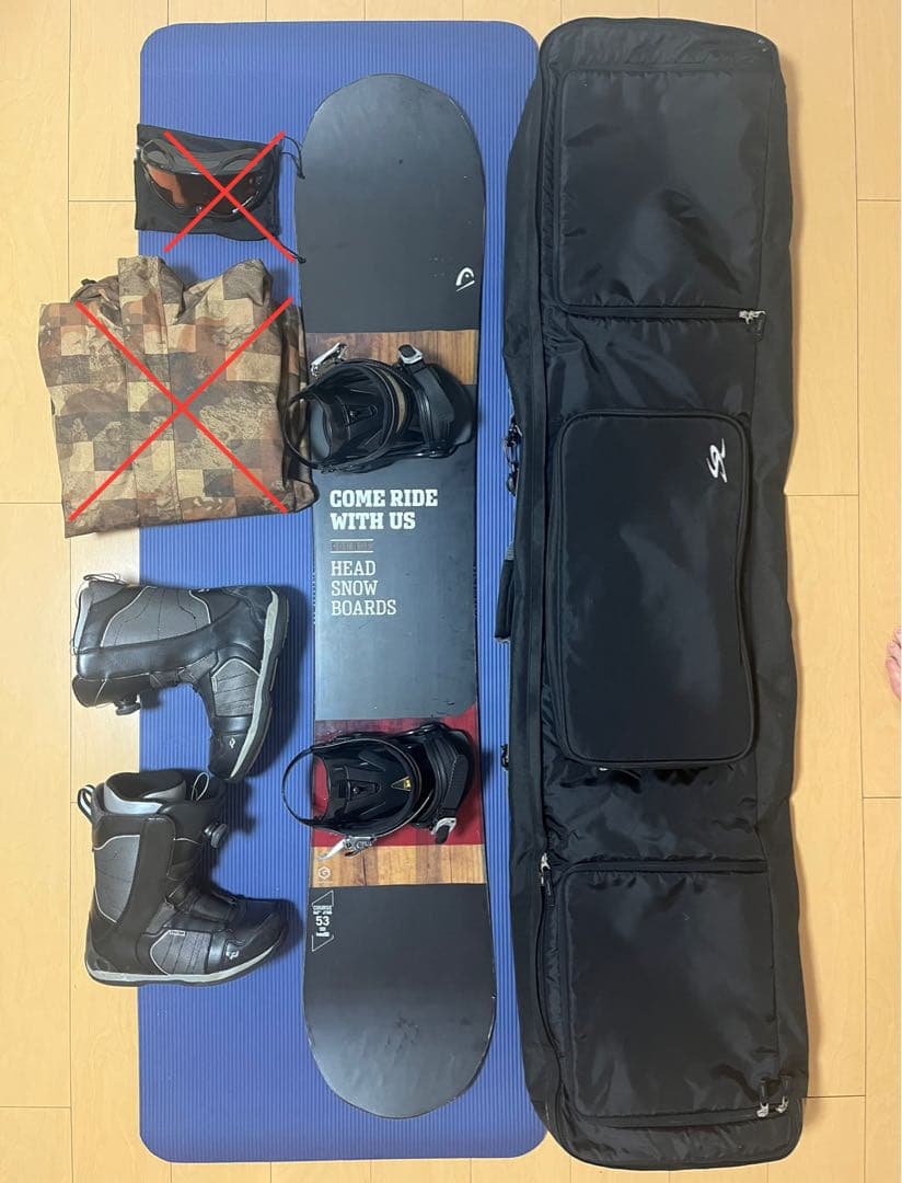 スノーボード【HEAD】4点セット