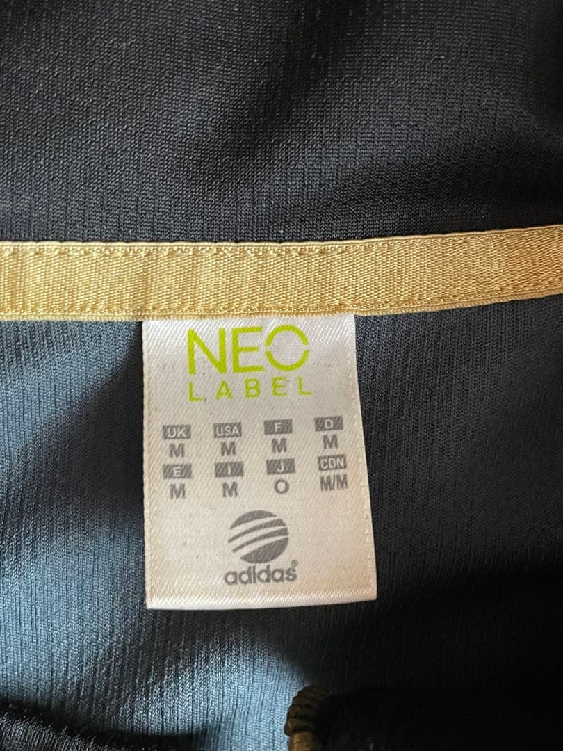 【希少】adidas ジャージ セットアップ 金 黒