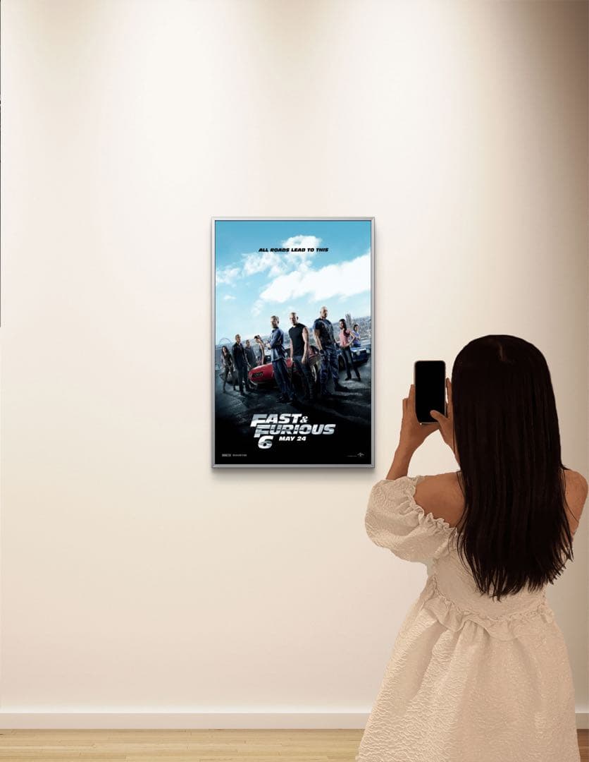 *枚数限定*映画館用片面印刷ポスターUS版:ワイルドスピード ユーロミッション